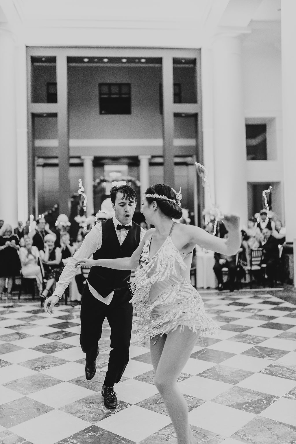 Gatsby Entertainment from NYC for Melanie &amp; Tyler Anderson's Wedding - Pearl Weddings &amp; Events