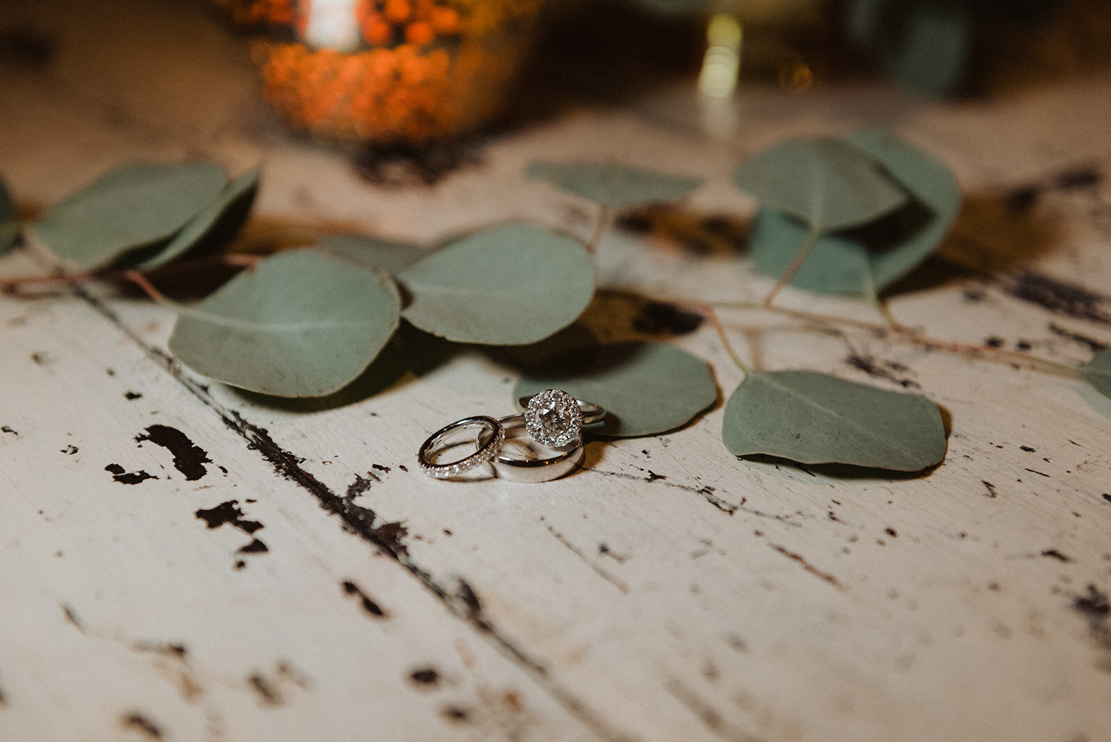 Boho Vintage Engagement Ring - Pearl Weddings &amp; Events