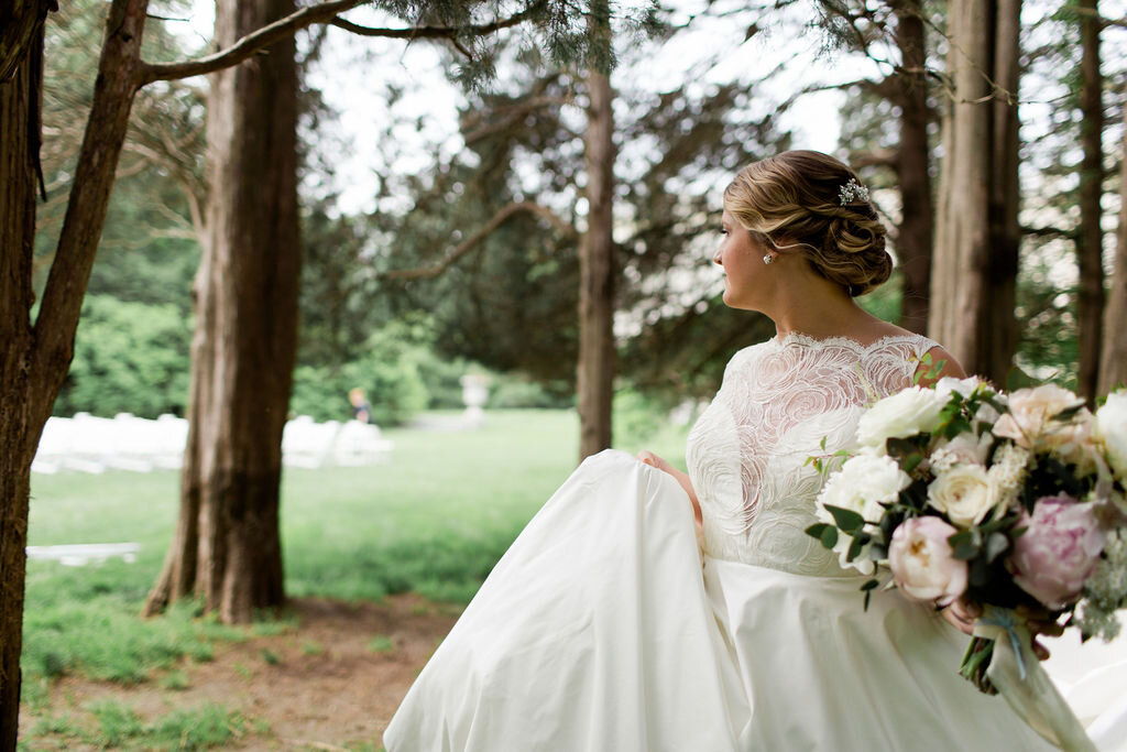 Elegant bridal gown from The White Dress by the Shore - Pearl Weddings and Events