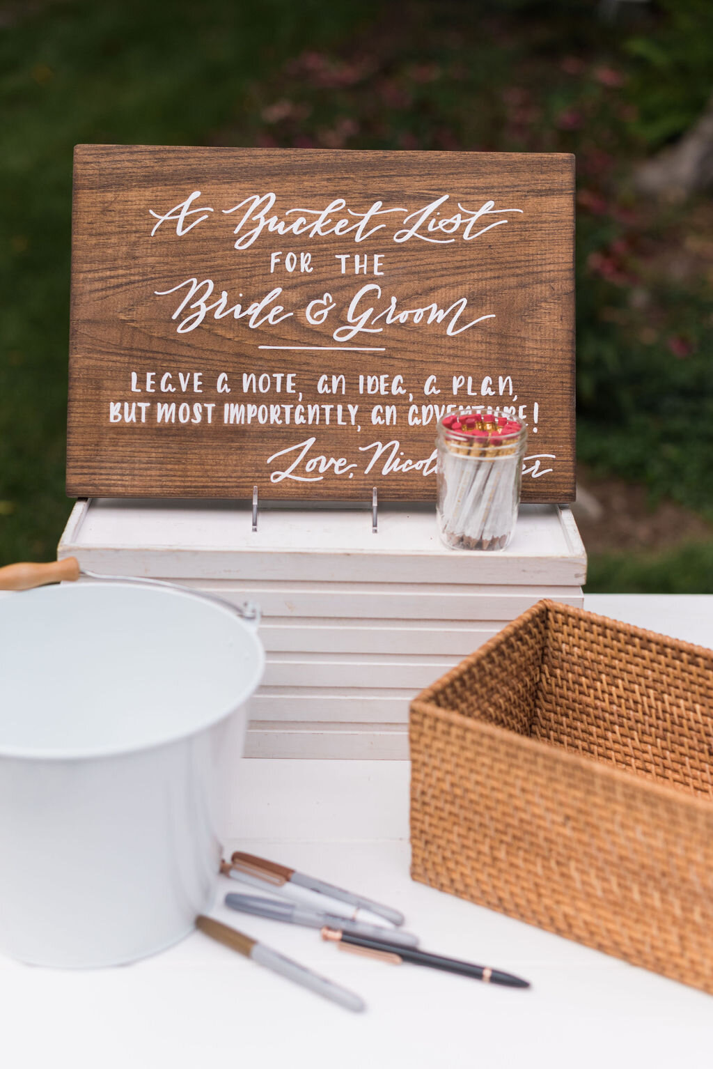 Unique wedding guestbook ideas and signage! - Pearl Weddings &amp; Events